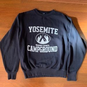 J Galt Yosemite Campground Crewneck